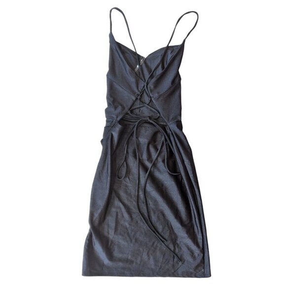 Blashe Black Strappy Mini Dress - Picture 4 of 4